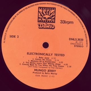 ELECTRONICALLY TESTED