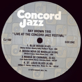 LIVE AT THE CONCORD JAZZ FESTIVAL 1979