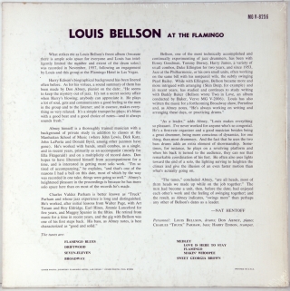 LOUIS BELLSON AT THE FLAMINGO