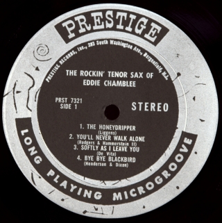 ROCKING TENOR SAX OF EDDIE CHAMBERLEE WITH DAYTON SELBY AT THE ORGAN