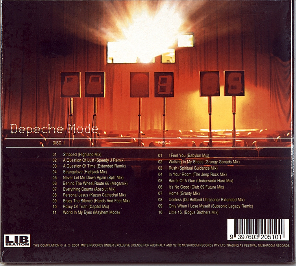 DEPECHE MODE - SINGLES 81-98 2CD CD