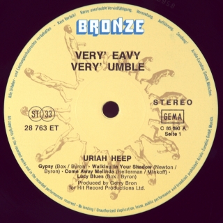 VERY 'EAVY VERY 'UMBLE...