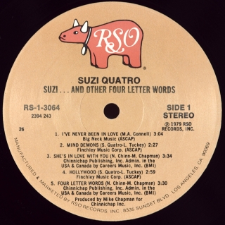 SUZI... AND OTHER FOUR LETTER WORDS