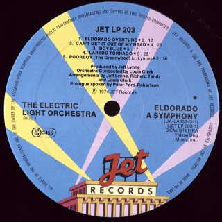 ELDORADO - A SYMPHONY BY THE ELECTRIC LIGHT ORCHESTRA