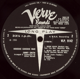 HOOCHIE COOCHE MAN ARRANGEND AND CONDUCTED BY OLIVER NELSON