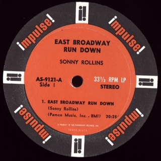 EAST BROADWAY RUN DOWN
