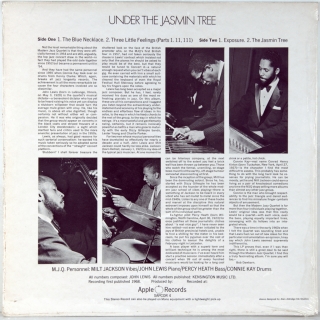 UNDER THE JASMIN TREE