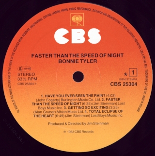 FASTER THAN THE SPEED OF NIGHT