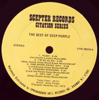 BEST OF DEEP PURPLE