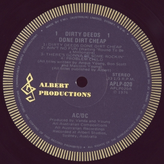 DIRTY DEEDS DONE DIRT CHEAP