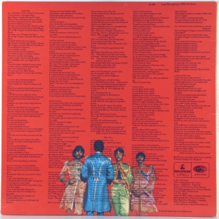 SGT PEPPER'S LONELY HEARTS CLUB BAND