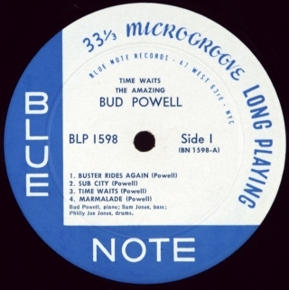 AMAZING BUD POWELL, VOL. 4 - TIME WAITS