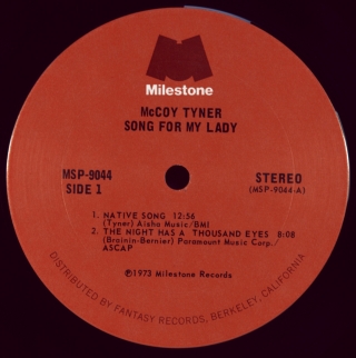 SONG FOR MY LADY