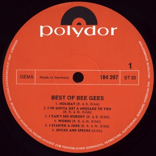 BEST OF BEE GEES