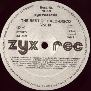 BEST OF ITALO DISCO VOL. 9