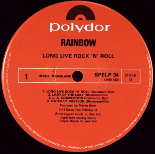 LONG LIVE ROCK ’N’ ROLL