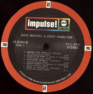 DAVE MACKAY & VICKY HAMILTON