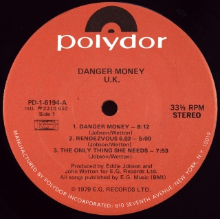 DANGER MONEY