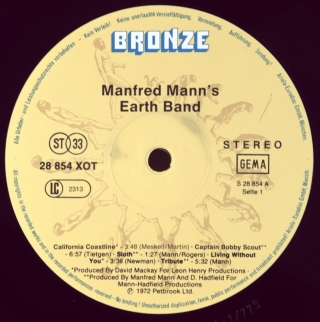 MANFRED MANN'S EARTH BAND