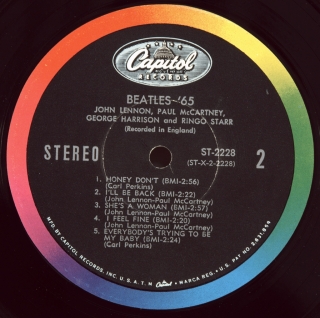 BEATLES' 65
