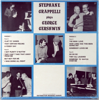 STEPHANE GRAPPELLI PLAYS GEORGE GERSHWIN