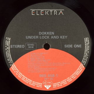 UNDER LOCK AND KEY