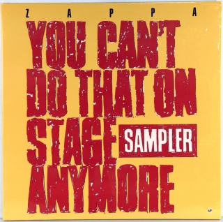 YOU CAN'T DO THAT ON STAGE ANYMORE (SAMPLER)