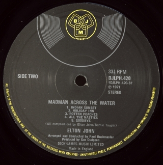 MADMAN ACROSS THE WATER