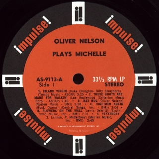 OLIVER NELSON PLAYS MICHELLE