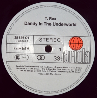 DANDY IN THE UNDERWORLD