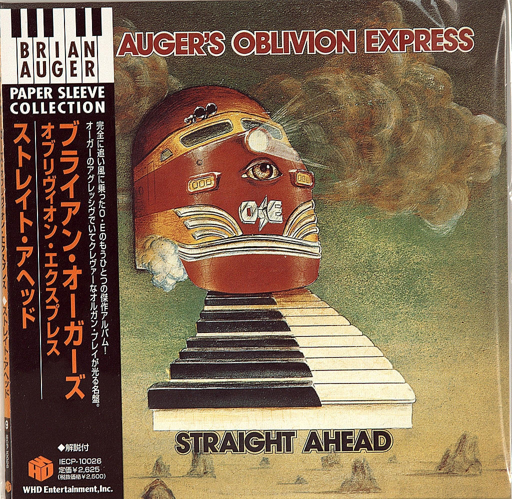 BRIAN AUGERS OBLIVION EXPRESS - STRAIGHT AHEAD - (CD) Compact disc - 2800  rub