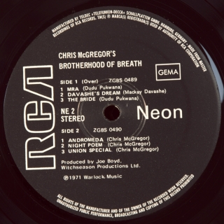 CHRIS MCGREGOR'S BROTHERHOOD OF BREATH