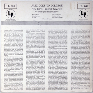 JAZZ GOES TO COLLEGE