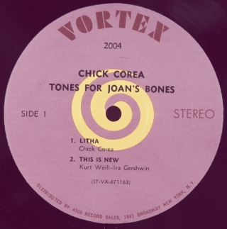 TONES FOR JOAN'S BONES