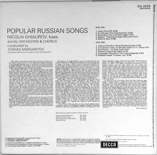 POPULAR RUSSIAN SONGS