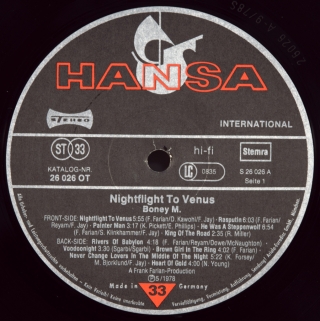 NIGHTFLIGHT TO VENUS