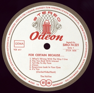 FOR CERTAIN BECAUSE…