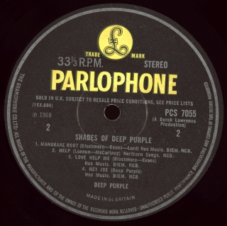 SHADES OF DEEP PURPLE