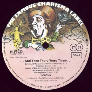 AND THEN THERE WERE THREE