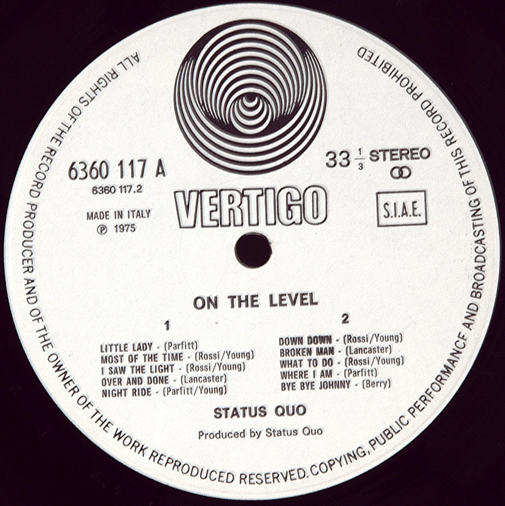 Статус кво mp3 все песни. Status Quo on the Level 1975 Vinyl. Hello! Status Quo. Status Quo Bye Bye Johnny альбом. Икра статус кво купить.
