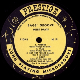 BAGS' GROOVE
