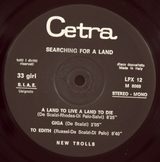 SEARCHING FOR A LAND