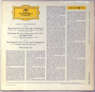 BEETHOVEN /KLAVIERSONATEN PATHETIQUE · MONDSCHEIN-SONATE - APPASSIONATA