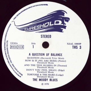 A QUESTION OF BALANCE