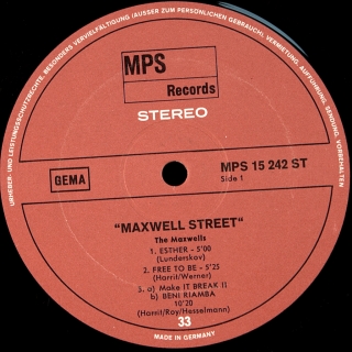 MAXWELL STREET