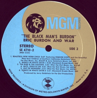 BLACK-MAN'S BURDON