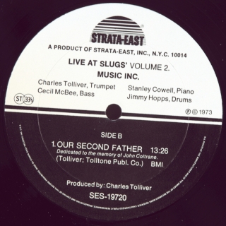 LIVE AT SLUGS' VOLUME II