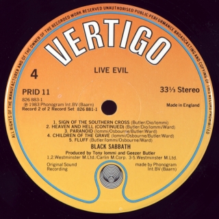 LIVE EVIL