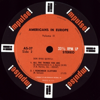 AMERICANS IN EUROPE, VOL.2