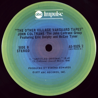 OTHER VILLAGE VANGUARD TAPES